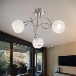 Plafoniera A LED Da 12 Watt 3x Faretti Faretti A Spirale Illuminazione A Soffitto -Negozio al dettaglio Paulmann 46925791 4