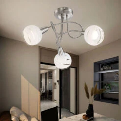 Plafoniera A LED Da 12 Watt 3x Faretti Faretti A Spirale Illuminazione A Soffitto -Negozio al dettaglio Paulmann 46925791 5