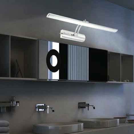 Lampada Da Parete Lampada Da Parete Lampada Da Parete A LED Mobile Lampada Da Lettura Cromo, 6W 310lm 4000K, LxA 53 X 16 Cm 3 Lampada Da Parete Lampada Da Parete Lampada Da Parete A LED Mobile Lampada Da Lettura Cromo, 6W 310lm 4000K, LxA 53 X 16 Cm