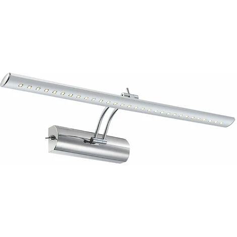 Lampada Da Parete Lampada Da Parete Lampada Da Parete A LED Mobile Lampada Da Lettura Cromo, 6W 310lm 4000K, LxA 53 X 16 Cm 4 Lampada Da Parete Lampada Da Parete Lampada Da Parete A LED Mobile Lampada Da Lettura Cromo, 6W 310lm 4000K, LxA 53 X 16 Cm - immagine 2