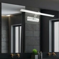 Lampada Da Parete Lampada Da Parete Lampada Da Parete A LED Mobile Lampada Da Lettura Cromo, 6W 310lm 4000K, LxA 53 X 16 Cm 10 Lampada Da Parete Lampada Da Parete Lampada Da Parete A LED Mobile Lampada Da Lettura Cromo, 6W 310lm 4000K, LxA 53 X 16 Cm -Negozio al dettaglio Paulmann 46926070 4