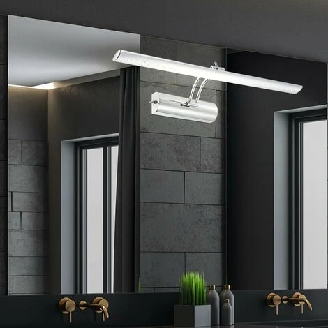 Lampada Da Parete Lampada Da Parete Lampada Da Parete A LED Mobile Lampada Da Lettura Cromo, 6W 310lm 4000K, LxA 53 X 16 Cm 6 Lampada Da Parete Lampada Da Parete Lampada Da Parete A LED Mobile Lampada Da Lettura Cromo, 6W 310lm 4000K, LxA 53 X 16 Cm - immagine 4