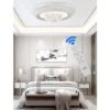 Trade Shop - Plafoniera 166 Watt Lampadario Soffitto Mille Una Notte 3 Toni Luce Telecomando -grande - -Negozio al dettaglio Paulmann 47203764 1