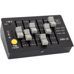 Controller Consolle DMX512 18 Canali Ricaricabile Nero2.800 MA88 Mm2.800 MA 7 Controller Consolle DMX512 18 Canali Ricaricabile Nero2.800 MA88 Mm2.800 MA -Negozio al dettaglio Paulmann 49883516 2