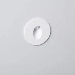 Segnapasso Da Esterni LED 1W Da Incasso A Parete Circolare Bianco Adam Bianco Caldo 3000K 90 º -Negozio al dettaglio Paulmann 50639250 3