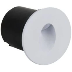 Segnapasso Da Esterni LED 1W Da Incasso A Parete Circolare Bianco Adam Bianco Caldo 3000K 90 º -Negozio al dettaglio Paulmann 50639250 4