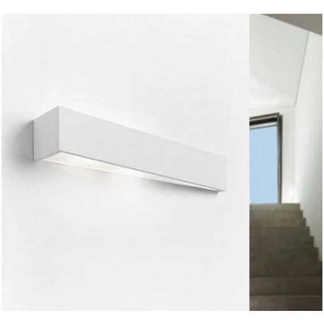 Applique Lampada Gesso Moderno Triangolo Bianco Verniciabile AttaccoG9 GS-5050 4 Applique Lampada Gesso Moderno Triangolo Bianco Verniciabile AttaccoG9 GS-5050 - immagine 2