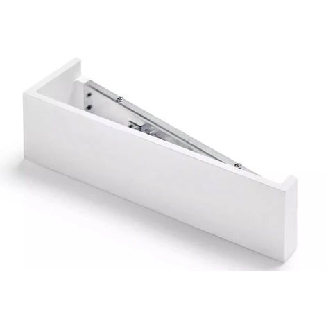 Applique Lampada Gesso Moderno Triangolo Bianco Verniciabile AttaccoG9 GS-5050 6 Applique Lampada Gesso Moderno Triangolo Bianco Verniciabile AttaccoG9 GS-5050 - immagine 4