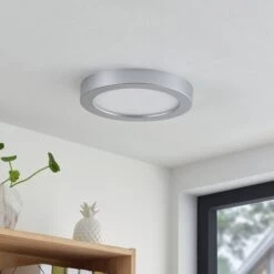 Prios Edwina Plafoniera LED, Argento, 24,5 Cm -Negozio al dettaglio Paulmann 51461928 4