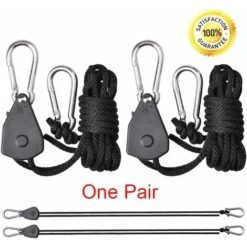 LED Grow Light Hangers，Cricchetto A Corda, Rope Ratchet,Yoyo Hanging Per LED Grow Lampadina Montaggio HPS (Light Hangers) -Negozio al dettaglio Paulmann 52016905 3