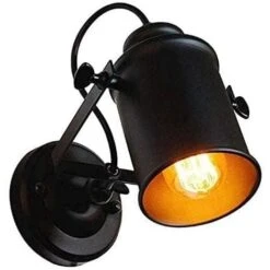 Lampade Da Parete Per Interni, Applique Industriale E27 Lampade A Sospensione Decorative Su Braccio Con Braccio Girevole