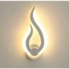 Applique Da Parete Interno, Applique Moderna A LED, 10W, Bianco Caldo 3000K, Forma Di Fiamma, Altezza 31cm, Acrilico, Lampada Da Parete, Per Soggiorno Corridoio Camera Da Letto, 220V IP20 2 Applique Da Parete Interno, Applique Moderna A LED, 10W, Bianco Caldo 3000K, Forma Di Fiamma, Altezza 31cm, Acrilico, Lampada Da Parete, Per Soggiorno Corridoio Camera Da Letto, 220V IP20 -Negozio al dettaglio Paulmann 52072734 1