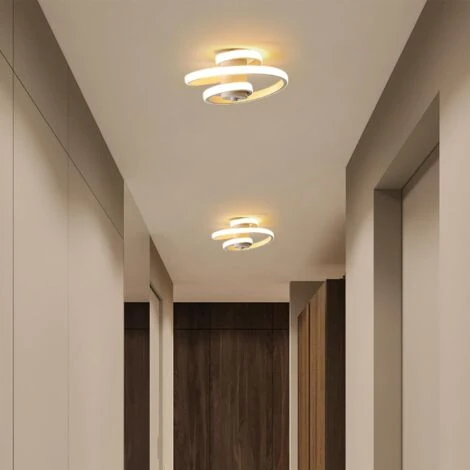 Plafoniera LED Da Soffitto, Lampada Da Soffitto LED 24W Creativo Plafoniera Design In Alluminio Spirale Linea, Lampadario Da Soffitto Moderno Per Soggiorno Camera Da Letto Sala Cucina Corridoio 5 Plafoniera LED Da Soffitto, Lampada Da Soffitto LED 24W Creativo Plafoniera Design In Alluminio Spirale Linea, Lampadario Da Soffitto Moderno Per Soggiorno Camera Da Letto Sala Cucina Corridoio - immagine 3