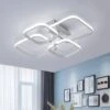Plafoniera LED, Lampada Da Soffitto Moderna 52W 4680 Lumen, Plafoniere Da Soffitto Quadrato 6000K, Per Soggiorno, Cucina, Cucina, Camera Da Letto