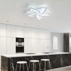 Plafoniera LED Soffitto, Lampada Da Soffitto Moderna 60W 4500lm, Plafoniera LED Design A Petalo Elegante Per Soggiorno Camera Da Letto Sala Da Pranzo Bagno (Bianco Freddo 6000K, Diametro 60cm) -Negozio al dettaglio Paulmann 52072804 3