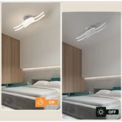 Plafoniera LED Da Soffitto, Lampadario Soggiorno, Luce Bianca Neutra 4000K, 2000lumen 24W Lampadario, Lampada Moderna Da Soffitto Per Soggiorno Camera Da Letto O Cucina(Luce Bianca Neutra) 9 Plafoniera LED Da Soffitto, Lampadario Soggiorno, Luce Bianca Neutra 4000K, 2000lumen 24W Lampadario, Lampada Moderna Da Soffitto Per Soggiorno Camera Da Letto O Cucina(Luce Bianca Neutra) -Negozio al dettaglio Paulmann 52072893 3
