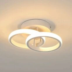 Plafoniera LED, Lampadario A Soffitto A LED, 22W, Bianco Caldo 3000K, Lampadario A Sospensione, Lampadari A Soffitto Chic In Moderno Illuminazione Per Camera Da Letto Soggiorno Cucina