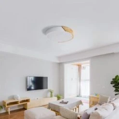 Plafoniera LED Soffitto 24W, Lampada Da Soffitto Moderna Rond Bianco Freddo (6000K), Plafoniere In Legno Per Soggiorno Cucina Bagno Camera Da Letto Corridoio 30cm 11 Plafoniera LED Soffitto 24W, Lampada Da Soffitto Moderna Rond Bianco Freddo (6000K), Plafoniere In Legno Per Soggiorno Cucina Bagno Camera Da Letto Corridoio 30cm -Negozio al dettaglio Paulmann 52072899 5