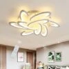 Plafoniera A Led Dimmerabile, Lampada Da Soffitto 81W 7290 Lumen, 9 Teste Lampara Acrilico Con Telecomando, Per Soggiorno Camera Da Letto Sala Da Pranzo -Negozio al dettaglio Paulmann 52072910 1