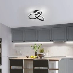 Plafoniera LED Da Soffitto, Lampadario LED Acrilico 22W, Lampada Da Soffitto Plafoniera Moderna Per Corridoi Balconi Vani Scale, 6000K Luce Bianca Fredda, Diametro 24cm -Negozio al dettaglio Paulmann 52072931 5