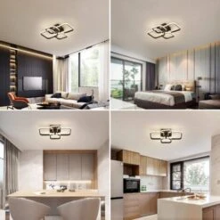 Plafoniera LED Soffitto Moderna 42W, Lampadario Soggiorno 4000K 3780LM Con 4 Quadrati, Luce Neutra Apparecchio Per Camere Da Letto Corridoio Ufficio -Negozio al dettaglio Paulmann 52073019 5