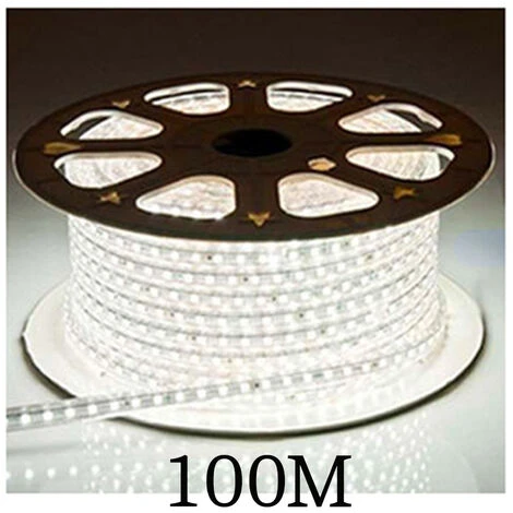 Striscia Led Bobina 100M 2835 Luce Naturale 6mm Flessibile Siliconata Singola 3 Striscia Led Bobina 100M 2835 Luce Naturale 6mm Flessibile Siliconata Singola