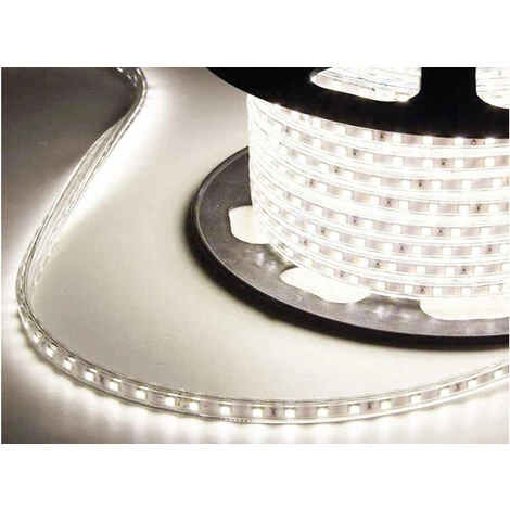 Striscia Led Bobina 100M 2835 Luce Naturale 6mm Flessibile Siliconata Singola 4 Striscia Led Bobina 100M 2835 Luce Naturale 6mm Flessibile Siliconata Singola - immagine 2