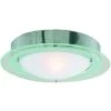 Searchlight Bathroom Flush - Plafoniera A Filo Con 1 Luce Da Bagno Rotonda Cromata IP44, E14 1 Searchlight Bathroom Flush - Plafoniera A Filo Con 1 Luce Da Bagno Rotonda Cromata IP44, E14 -Negozio al dettaglio Paulmann 52697580 1