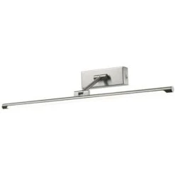 Italux Garrix - Lampada Da Quadro Moderna A LED Nickel Satinato, Bianco Caldo 3000K 700lm