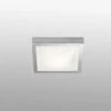 Faro Tola-1 - Plafoniera Da Bagno A Filo Con 1 Luce Piccola Quadrata In Alluminio, Bianco IP44, E27 -Negozio al dettaglio Paulmann 52715382 1