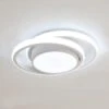 Plafoniera A LED, Plafoniera Rotonda 32W 2500lm, Plafoniera Moderna Per Corridoio Camera Da Letto Bagno Cucina Soggiorno, Bianco Iteddo 6000K, Lunghezza 28cm -Negozio al dettaglio Paulmann 52859908 1