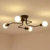 Lampadari Moderni A Soffitto Lampada Industriale In Metallo, 4 Lampade E27 Plafoniera A LED, Lampada A Sospensione Moderna Lampadario Nero Per Soggiorno, Camera Da Letto, Cucina, Senza Lampadine 1 Lampadari Moderni A Soffitto Lampada Industriale In Metallo, 4 Lampade E27 Plafoniera A LED, Lampada A Sospensione Moderna Lampadario Nero Per Soggiorno, Camera Da Letto, Cucina, Senza Lampadine -Negozio al dettaglio Paulmann 52859934 1