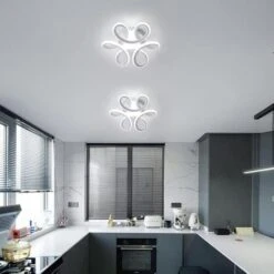 Plafoniera A LED, Lampadario, Plafoniera Dal Design Curvo Moderno Per Corridoio Balcone Soggiorno Cucina Bagno Camera Da Letto, 30 W, Bianco Iteddo 6000 K, Diametro 26 Cm -Negozio al dettaglio Paulmann 52859957 4