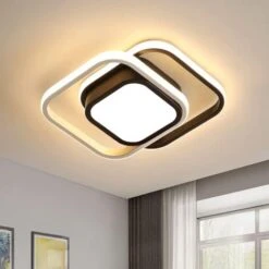 Plafoniera LED Moderna, Lampada Da Soffitto 26W, Lampada Da Soffitto 2080lm Per Soggiorno, Camera Da Letto, Cucina, Corridoio 3000K (bianco Caldo) [Classe Di Efficienza Energetica A+++]