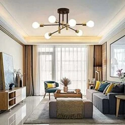 Plafoniera Industriale, Lampada Da Soffitto, Lampadario Industriale E27, Lampada A 6 Pendenti Per Soggiorno Camera Da Letto (lampadina Non Inclusa) -Negozio al dettaglio Paulmann 52860002 3