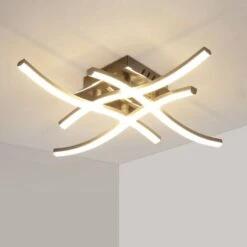 Plafoniera A LED Dimmerabile, Plafoniera Moderna 24W Colore E Luminosità Dimmerabili Con Telecomando, Plafoniera Dimmerabile 2700K-6000K Per Camera Da Letto, Soggiorno, Cucina, Camera Dei Bambini -Negozio al dettaglio Paulmann 52860006 5