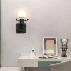 Applique Da Parete Vintage, Lampada Da Parete Industriale, Lampada Moderna E27 Per Corridoio Cucina Camera Da Letto 9 Applique Da Parete Vintage, Lampada Da Parete Industriale, Lampada Moderna E27 Per Corridoio Cucina Camera Da Letto -Negozio al dettaglio Paulmann 52860055 3