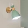 Lampada Da Parete Stile Moderno Bambino, Applique Da Muro Nordica Colori E27 Per Studio Corridoio Camera Da Letto (Colore: Verde) -Negozio al dettaglio Paulmann 52862185 1