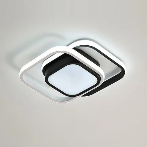 Plafoniera LED Soffitto, 22W Lampada A Soffitto LED, Plafoniera Quadrata Soffitto Moderna 1760 Lumen Per Bagno Camera Da Letto Corridoio, IP54 6500K 3 Plafoniera LED Soffitto, 22W Lampada A Soffitto LED, Plafoniera Quadrata Soffitto Moderna 1760 Lumen Per Bagno Camera Da Letto Corridoio, IP54 6500K