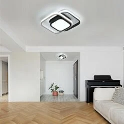 Plafoniera LED Soffitto, 22W Lampada A Soffitto LED, Plafoniera Quadrata Soffitto Moderna 1760 Lumen Per Bagno Camera Da Letto Corridoio, IP54 6500K 11 Plafoniera LED Soffitto, 22W Lampada A Soffitto LED, Plafoniera Quadrata Soffitto Moderna 1760 Lumen Per Bagno Camera Da Letto Corridoio, IP54 6500K -Negozio al dettaglio Paulmann 53418283 5