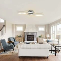 Plafoniera LED Da Soffitto, Lampadario Soggiorno, Luce Bianca Neutra 4000K, 1100lumen 12W Lampadario, Lampada Moderna Da Soffitto Per Soggiorno Camera Da Letto Cucina -Negozio al dettaglio Paulmann 53418309 3