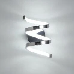 LED Lampada Da Parete, 18W Applique Da Parete Interni, Lampada A Muro 1440LM 6000K Luce Bianca Fredda Per Soggiorno Camera Da Letto Scale Corridoio Luce Notturna