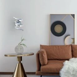 LED Lampada Da Parete, 18W Applique Da Parete Interni, Lampada A Muro 1440LM 6000K Luce Bianca Fredda Per Soggiorno Camera Da Letto Scale Corridoio Luce Notturna 10 LED Lampada Da Parete, 18W Applique Da Parete Interni, Lampada A Muro 1440LM 6000K Luce Bianca Fredda Per Soggiorno Camera Da Letto Scale Corridoio Luce Notturna -Negozio al dettaglio Paulmann 53418418 4