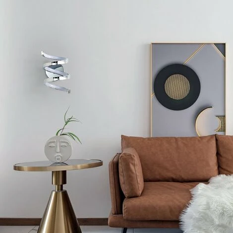 LED Lampada Da Parete, 18W Applique Da Parete Interni, Lampada A Muro 1440LM 6000K Luce Bianca Fredda Per Soggiorno Camera Da Letto Scale Corridoio Luce Notturna 6 LED Lampada Da Parete, 18W Applique Da Parete Interni, Lampada A Muro 1440LM 6000K Luce Bianca Fredda Per Soggiorno Camera Da Letto Scale Corridoio Luce Notturna - immagine 4