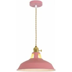 Lampada A Sospensione Colorata Industriale Retrò Per Cucina Ristorante Soggiorno Camera Da Letto Lampada A Sospensione Vintage Decorativa Per La Casa