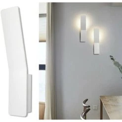 Applique Led Lampada Parete Interno 12W Rettangolare Bianco Luce Naturale FD-14