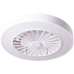 Ventilatore 36W 1800Lm Illuminazione A LED Cct Variabile Telecomando 50.000H - Bianco[HO-LEDFAN-12-W] (HO-LEDFAN-12-W) -Negozio al dettaglio Paulmann 54973492 4