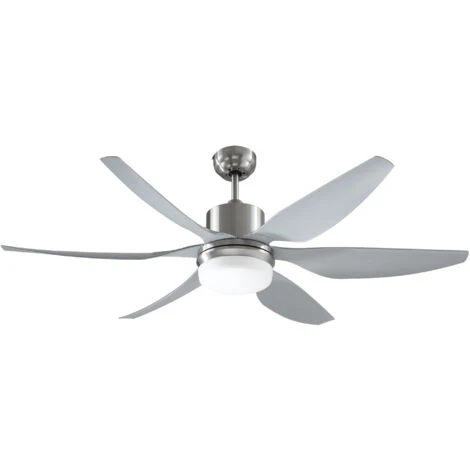 HOMCOM Ventilatore Da Soffitto Con Luce E Telecomando Incluso, 6 Velocità, Φ132x40cm 3 HOMCOM Ventilatore Da Soffitto Con Luce E Telecomando Incluso, 6 Velocità, Φ132x40cm