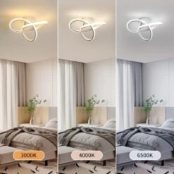 Plafoniera A LED, Lampada Da Soffitto In Acrilico 22W, Plafoniera Dimmerabile 3000K/4000K/6000K Per Cucina, Soggiorno, Camera Da Letto, Diametro 24 Cm 9 Plafoniera A LED, Lampada Da Soffitto In Acrilico 22W, Plafoniera Dimmerabile 3000K/4000K/6000K Per Cucina, Soggiorno, Camera Da Letto, Diametro 24 Cm -Negozio al dettaglio Paulmann 55391543 3