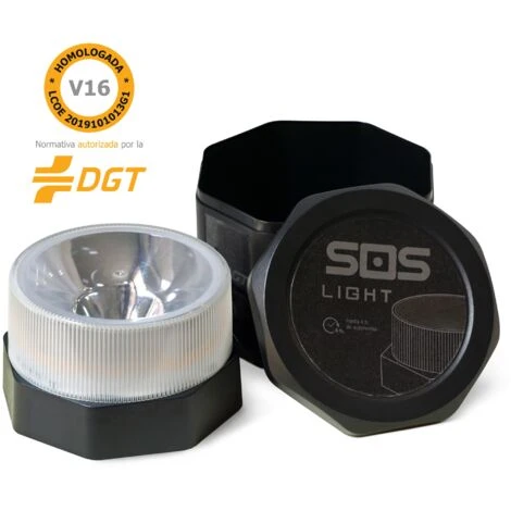SOS Leggero - Luce Di Emergenza Autonoma, Segnale Di Presentazione Pericolo V16, DGT Approvato V16 - In Caso Di Autonomia Fino A 6 Ore O Da 7 SOS Leggero - Luce Di Emergenza Autonoma, Segnale Di Presentazione Pericolo V16, DGT Approvato V16 - In Caso Di Autonomia Fino A 6 Ore O Da - immagine 5